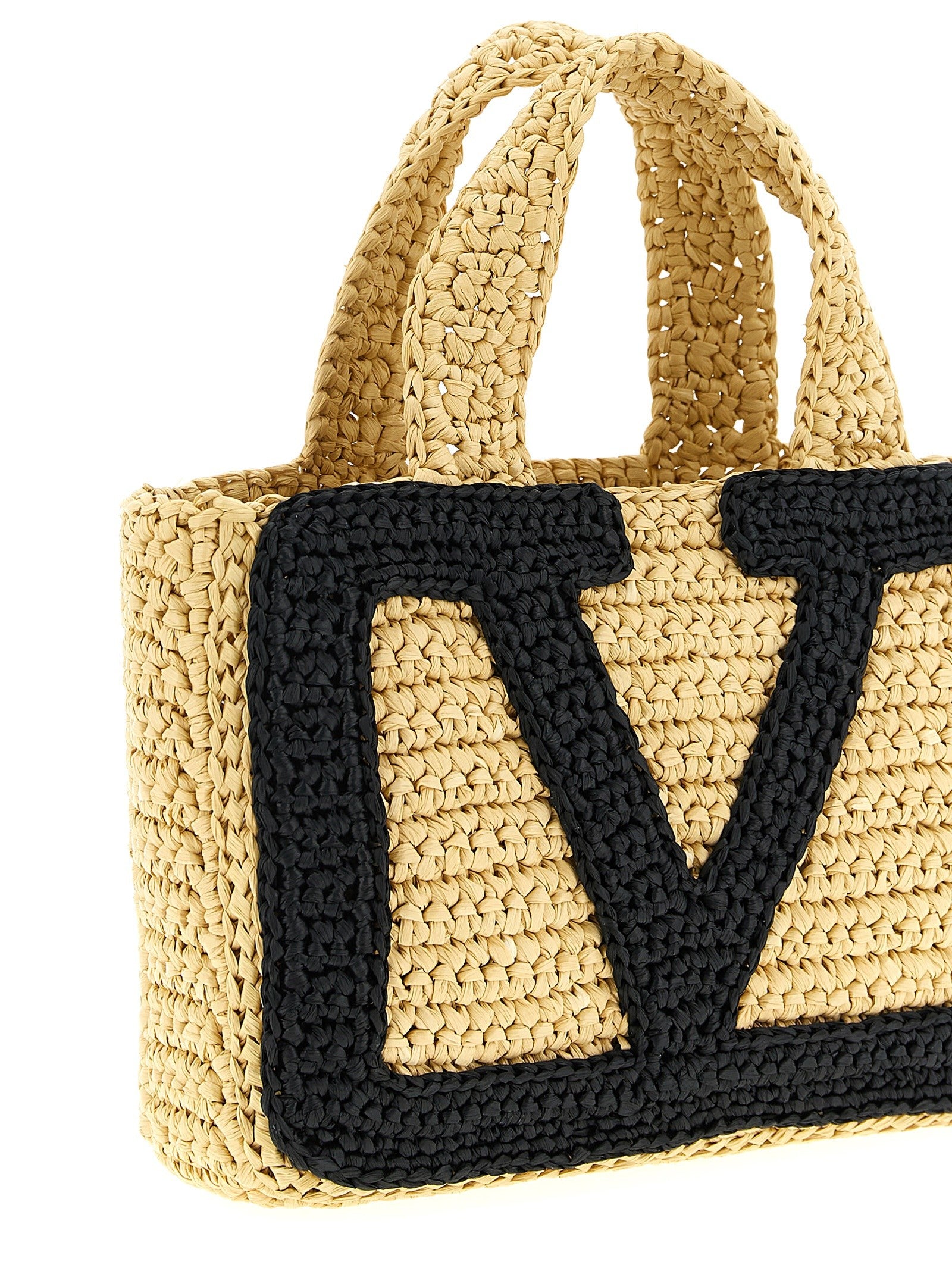 Valentino Valentinogaravani Vivasuperstar Small Shopping Bag Black
