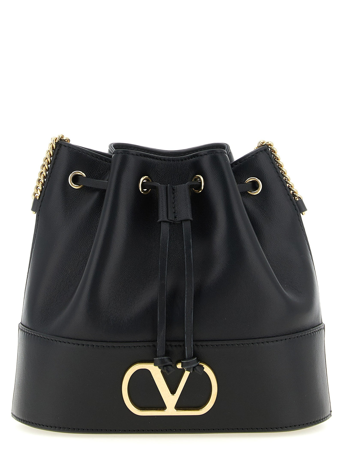 Valentino Valentinogaravani Vlogosignature Mini Bucket Bag Black