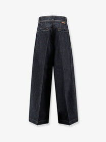 Zimmermann Women's Valiant Blue Denim Jeans Blue
