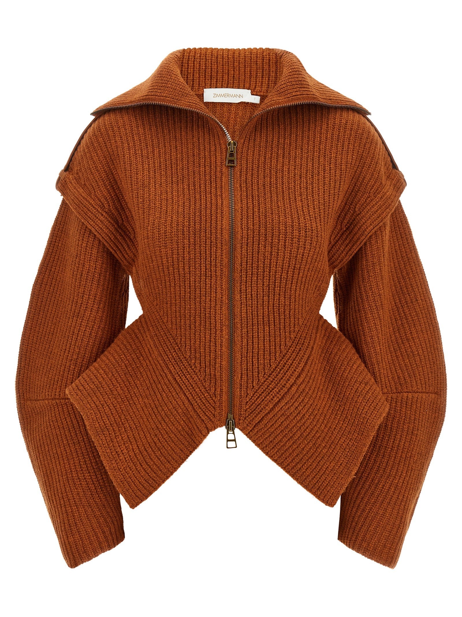 Zimmermann Valiant Cardigan Orange