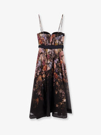 Zimmermann Women's Valiant Corset Picnic Dress Black