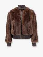 Zimmermann Women's Valiant Faux Fur Jacket Brown