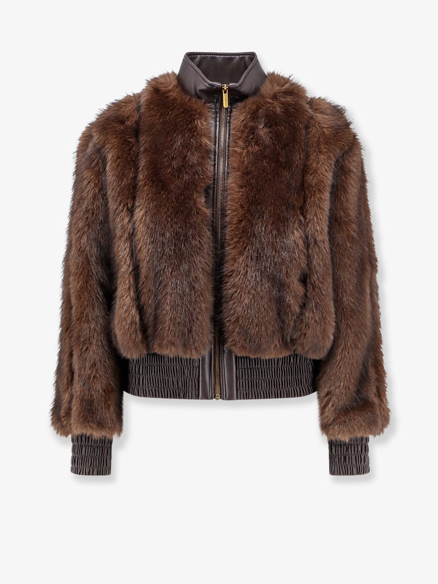 Zimmermann Women's Valiant Faux Fur Jacket Brown