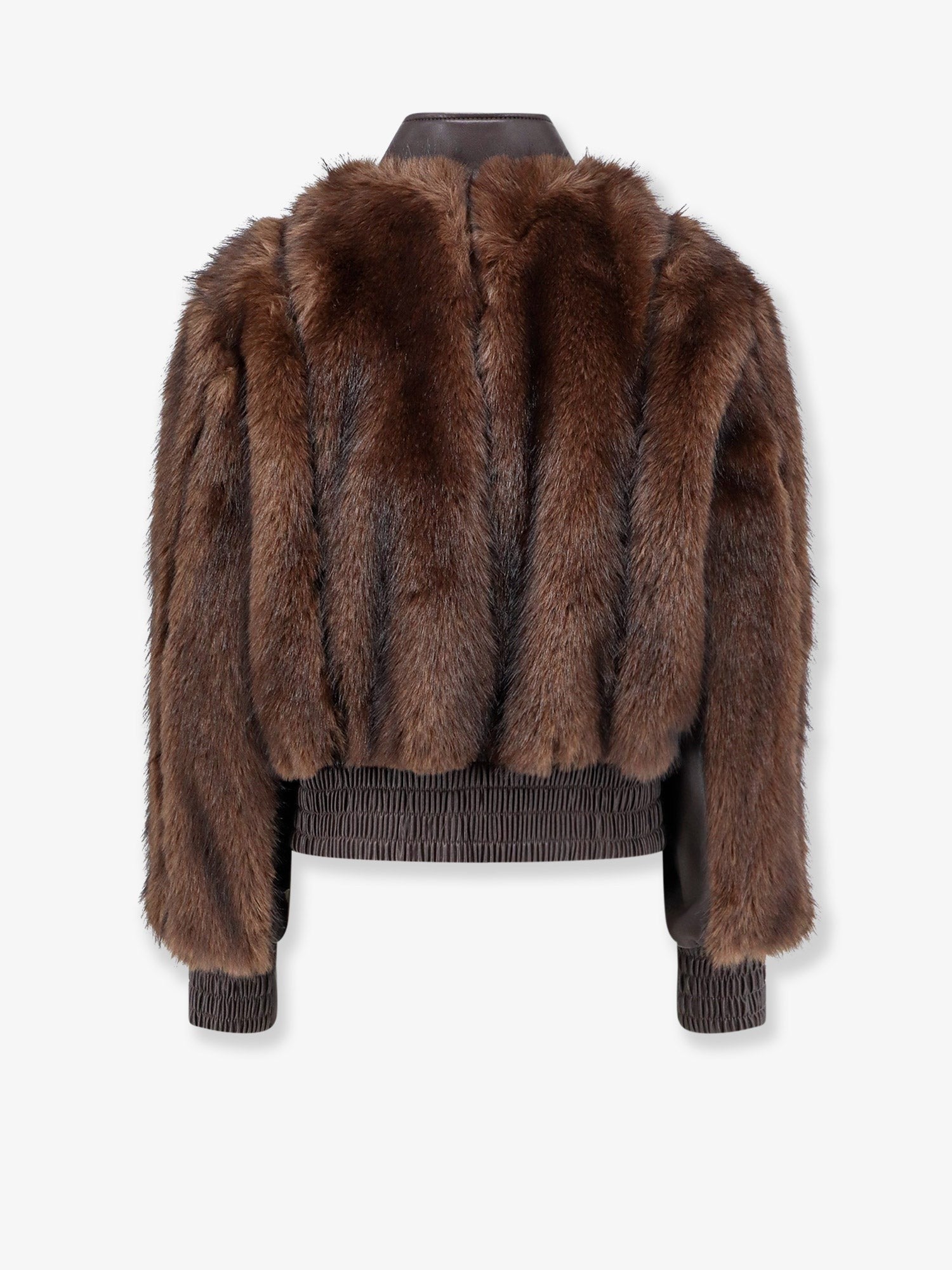 Zimmermann Women's Valiant Faux Fur Jacket Brown