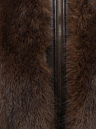 Zimmermann Women's Valiant Faux Fur Jacket Brown, view 3