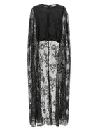 Zimmermann Women's Valiant Lace Caped Top Top Black