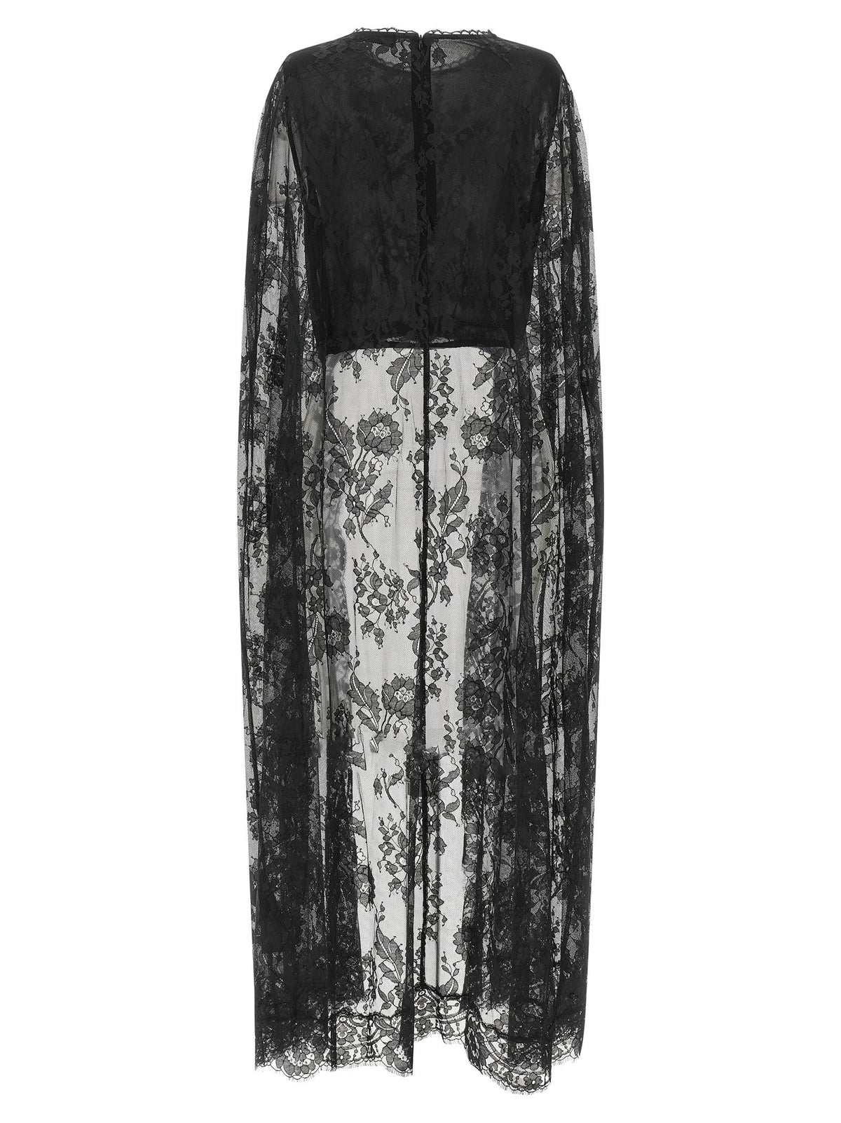 Zimmermann Women's Valiant Lace Caped Top Top Black, view 2