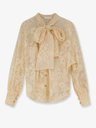 Zimmermann Women's Valiant Lace Shirt Beige