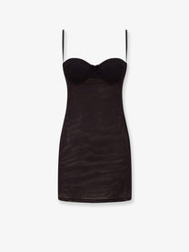 Zimmermann Women's Valiant Lantern Mini Dress Black