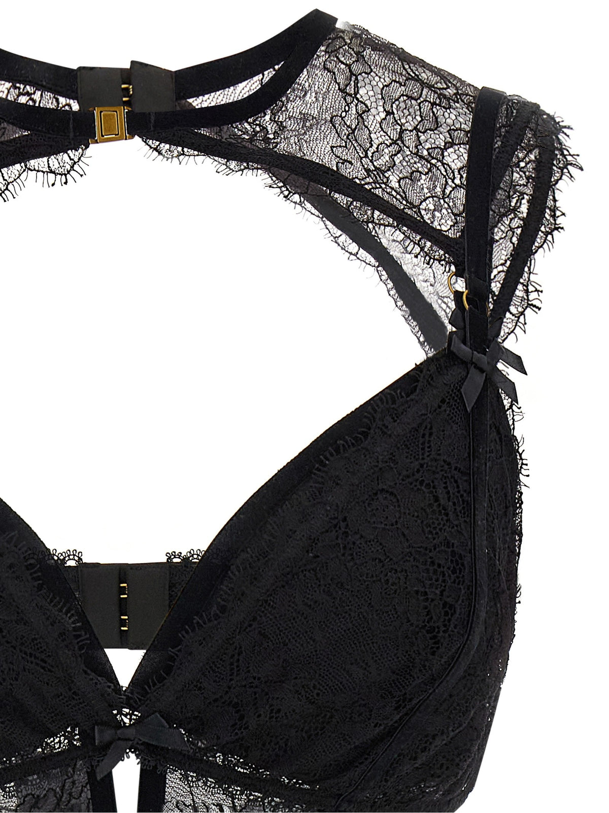Zimmermann Valiant Lingerie Bodice Black, view 3