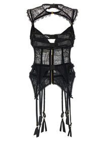 Zimmermann Valiant Lingerie Bodice Black