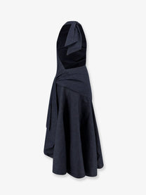Zimmermann Women's Valiant Long Denim Dress Black