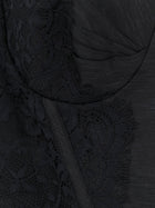 Zimmermann Women's Valiant Midi Dress in Linen and Silk Blend Black
