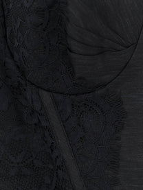 Zimmermann Women's Valiant Midi Dress in Linen and Silk Blend Black