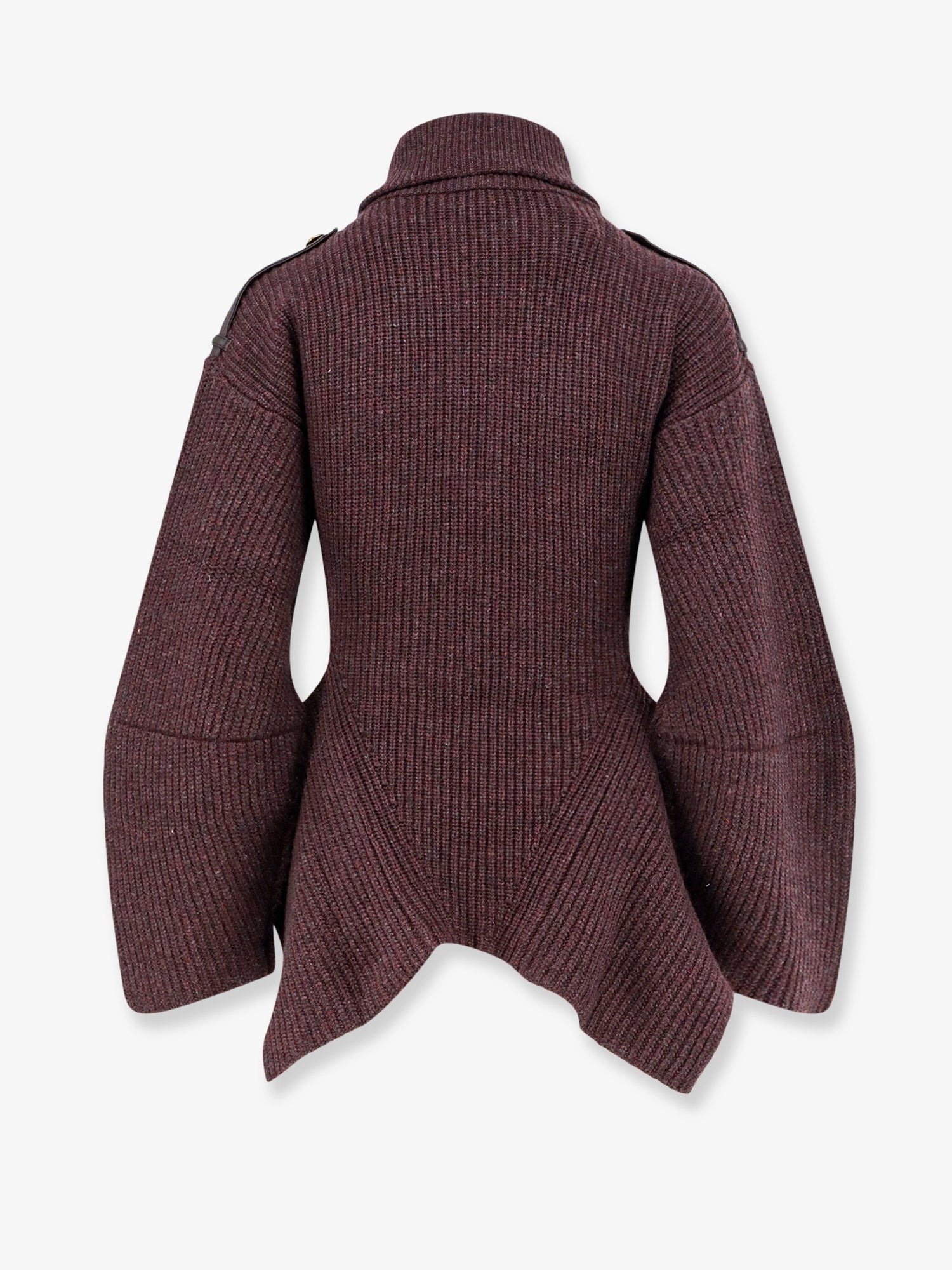 Zimmermann Women's Valiant Utility Sweater Wool Blend Brown
