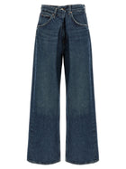 AGOLDE Vana Fold Jeans Blue