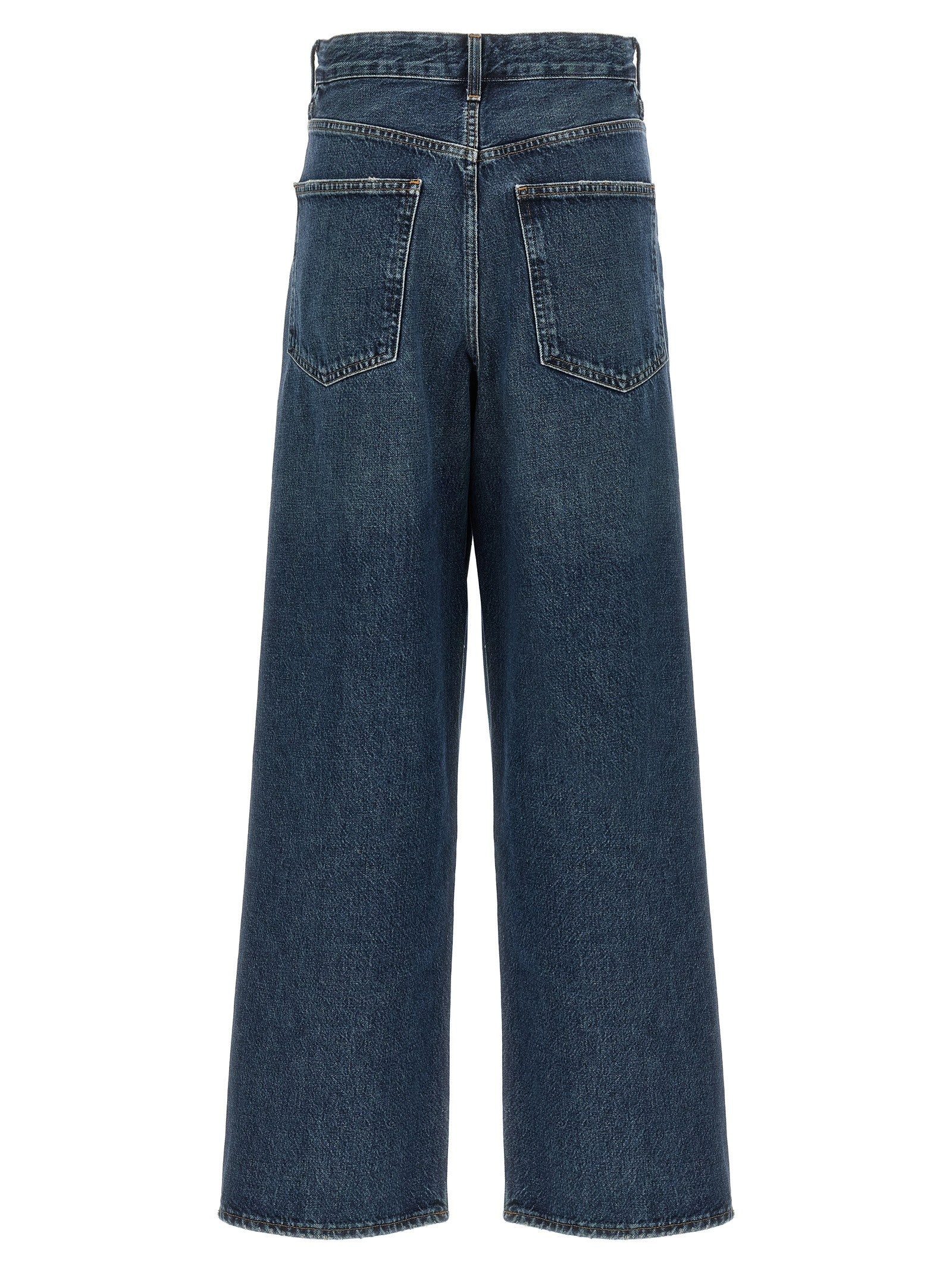 Agolde Vana Fold Jeans Blue