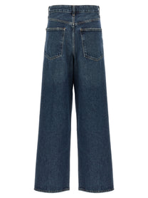 Agolde Vana Fold Jeans Blue