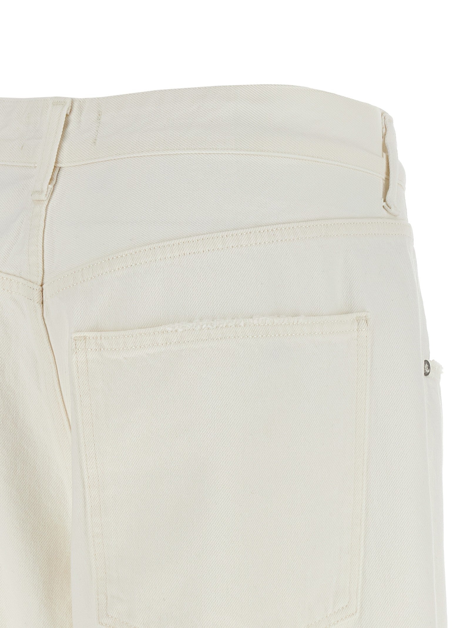 Agolde Vana Fold Jeans White