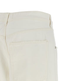 Agolde Vana Fold Jeans White