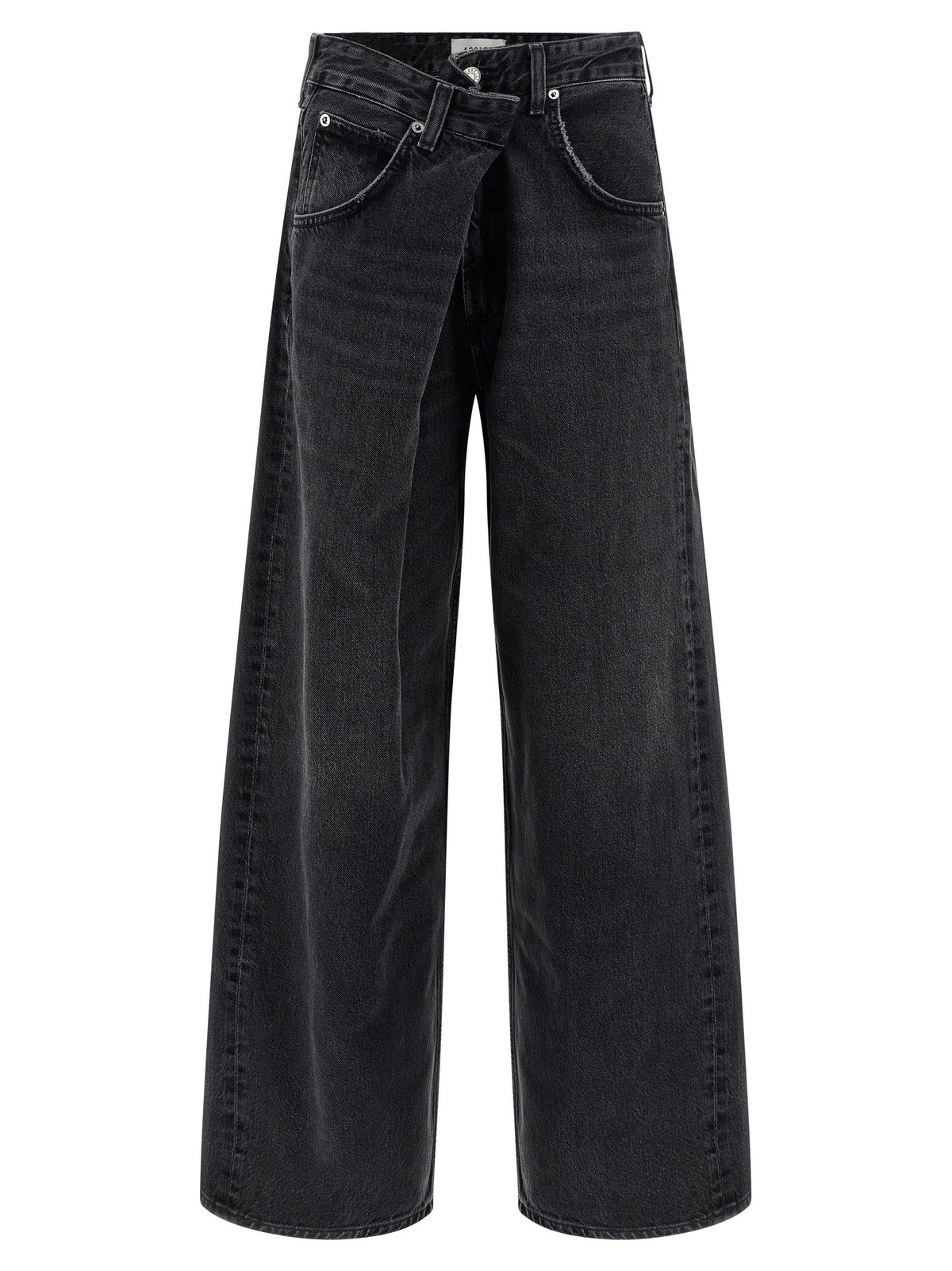 AGOLDE Vana Jeans Black