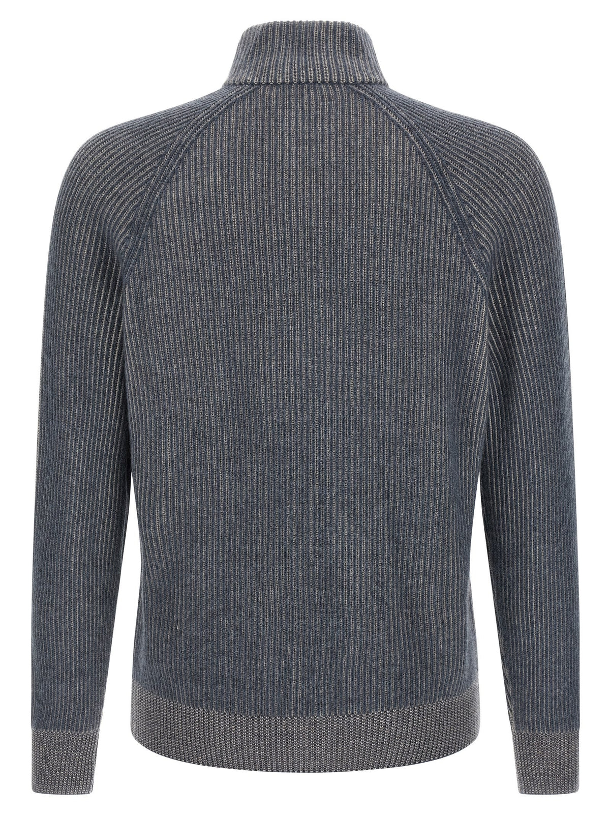 Brunello Cucinelli Vanisé Cashmere Cardigan Blue, view 2