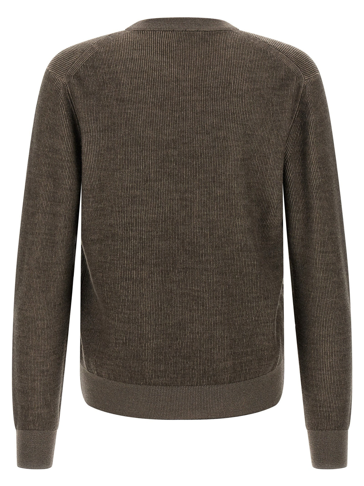 Brioni Vanisé Weave Sweater Brown, view 2