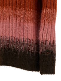 Fendi Vanite Knit Sweater Gold