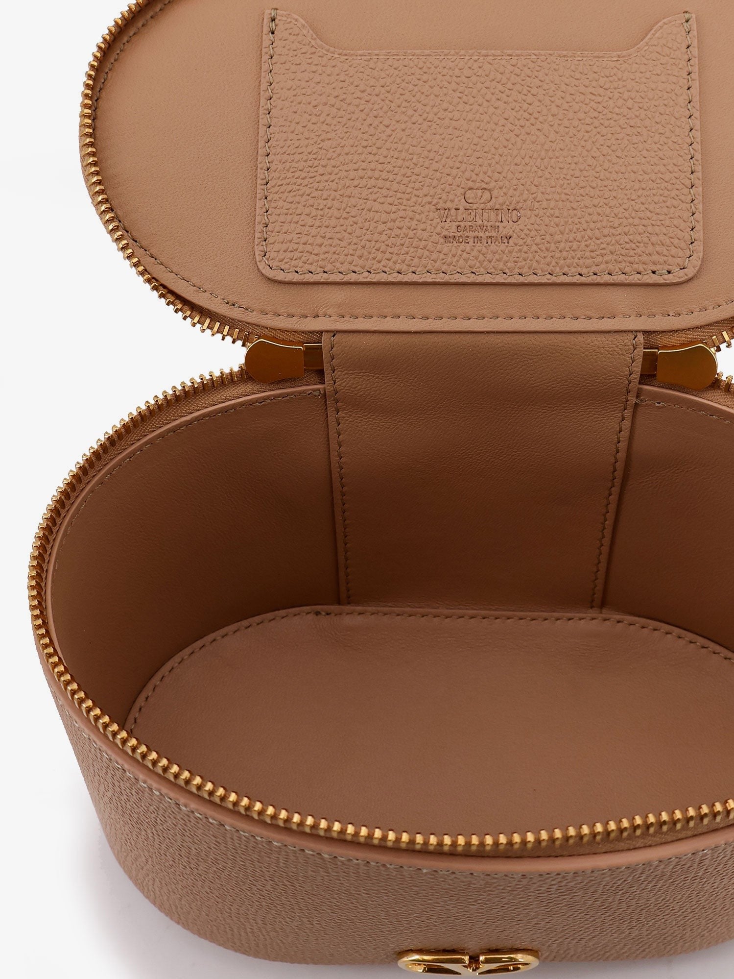 Valentino Women's Vanity Case Crossbody Bag Beige