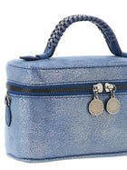 Stella McCartney Vanity Falabella Crossbody Bag Blue, view 3