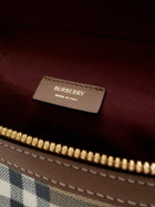 Burberry Women's Vanity Mini Coated Canvas Handbag Beige, view 4