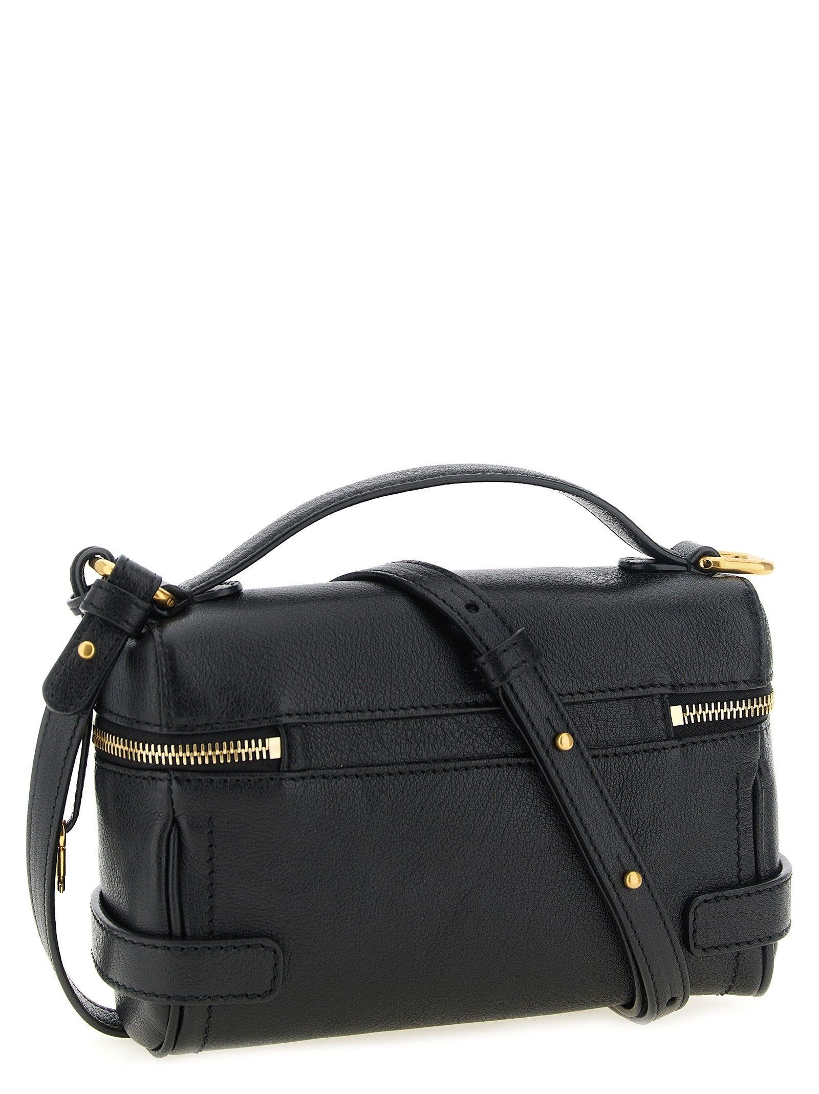 Chloé Vanity Paddington Shoulder Bag Black