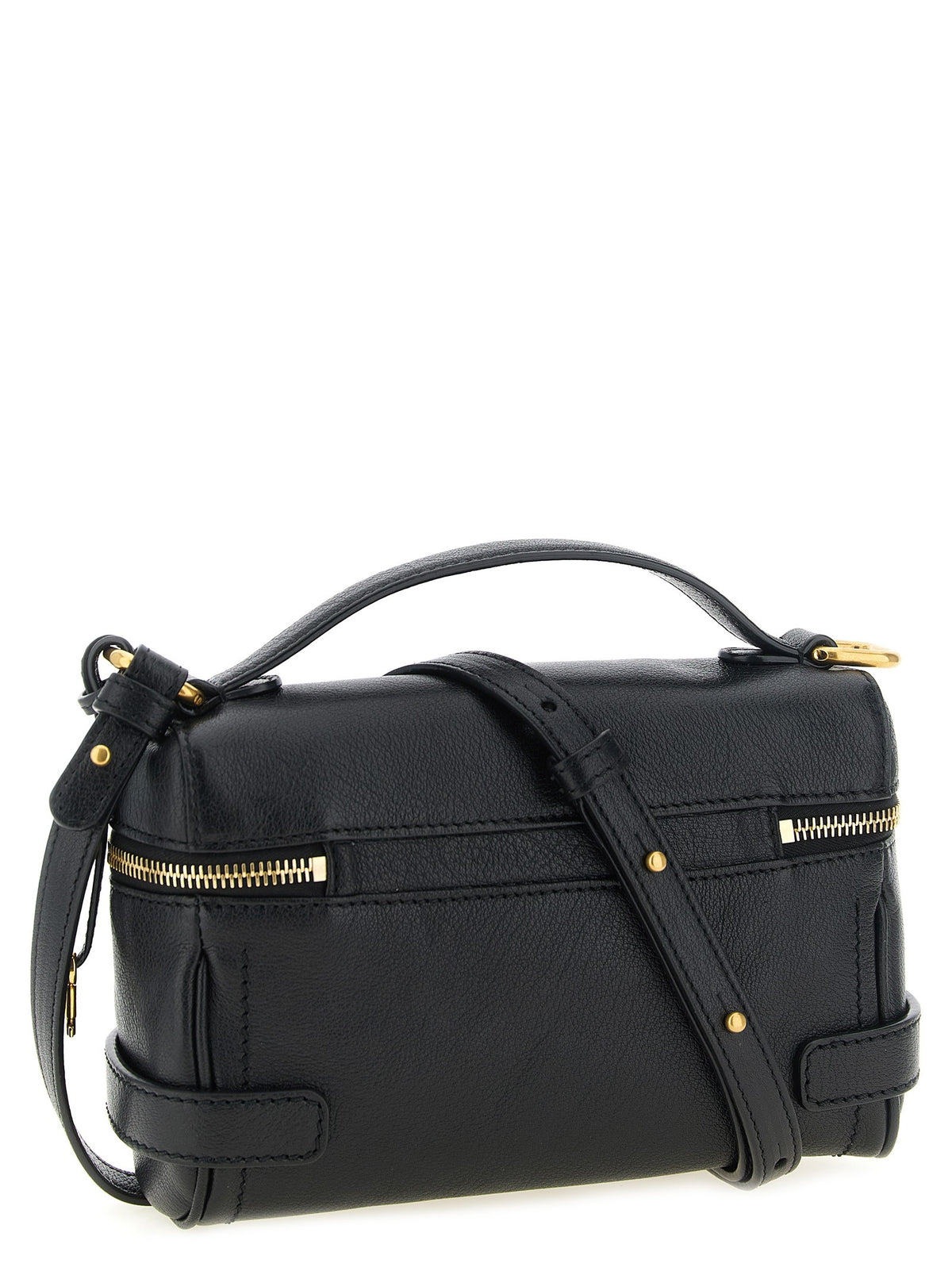 Chloé Vanity Paddington Shoulder Bag Black, view 2