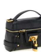 Chloé Vanity Paddington Shoulder Bag Black, view 3