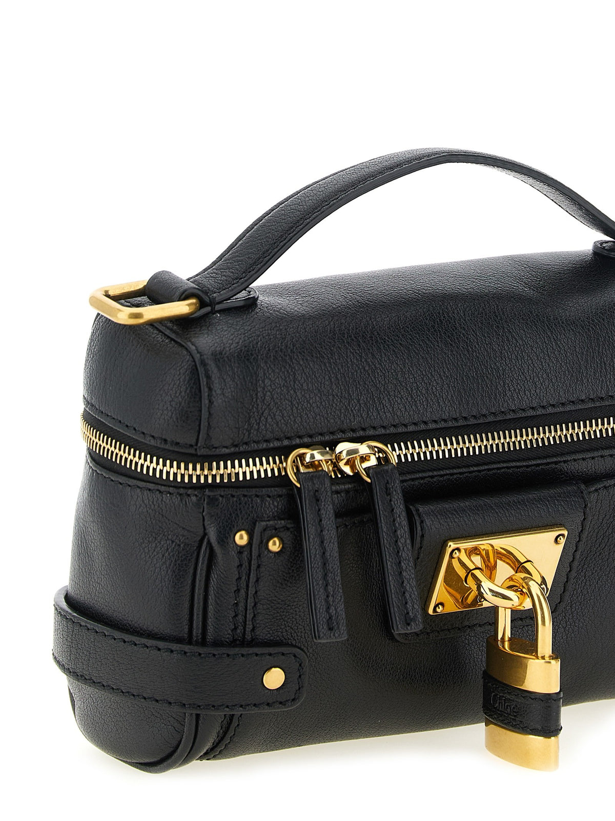 Chloé Vanity Paddington Shoulder Bag Black