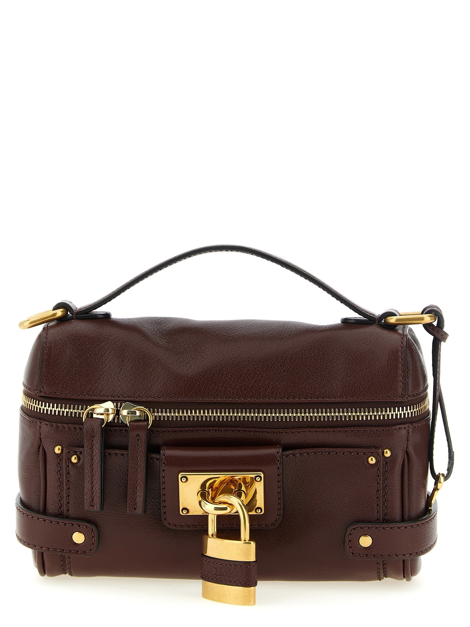 Chloé Vanity Paddington Shoulder Bag Brown