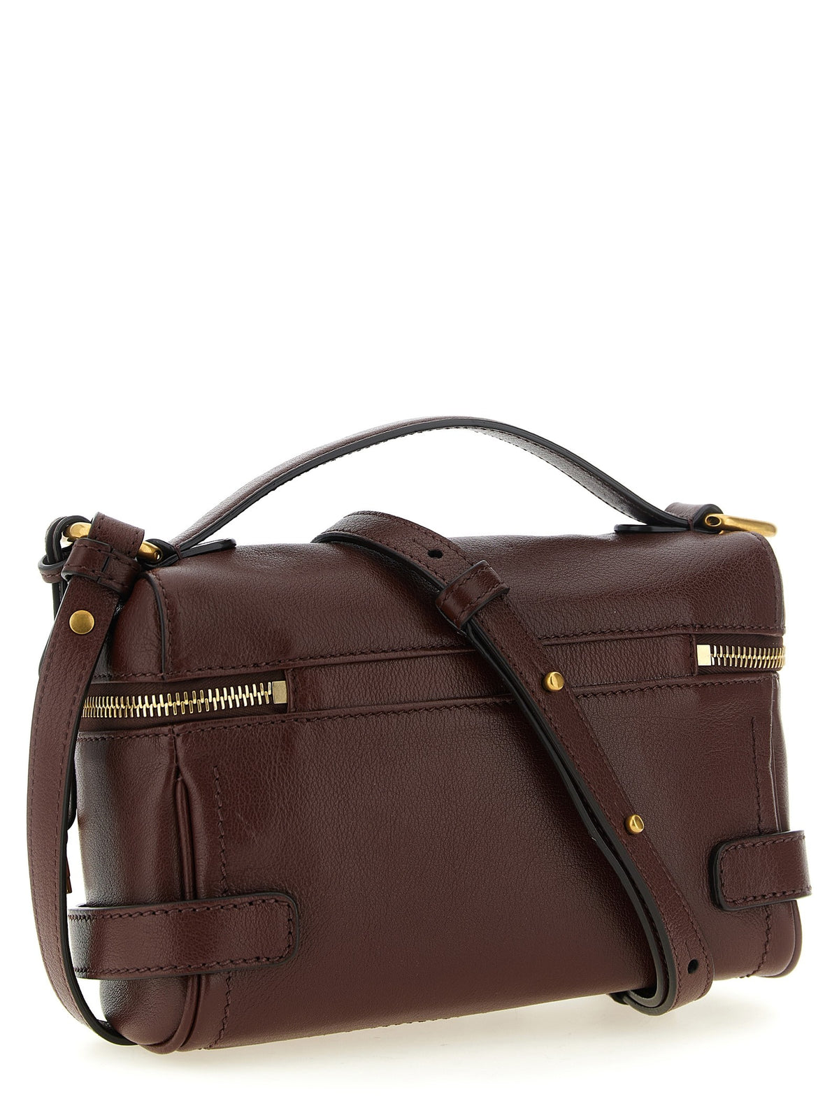 Chloé Vanity Paddington Shoulder Bag Brown