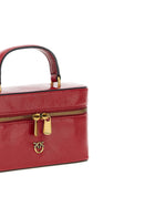 Pinko Vanity Soft Mini Crossbody Bag Red, view 3