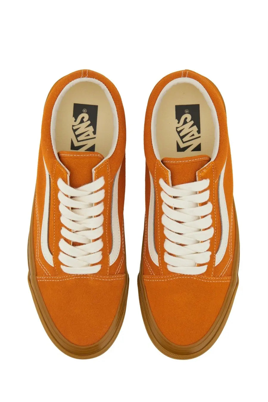 Vans Unisex Old Skool XL Sneaker Orange, view 4