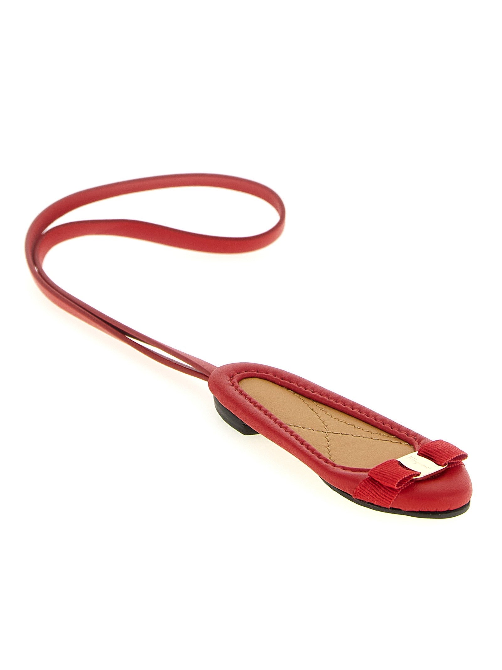 Ferragamo Varina Charm Red