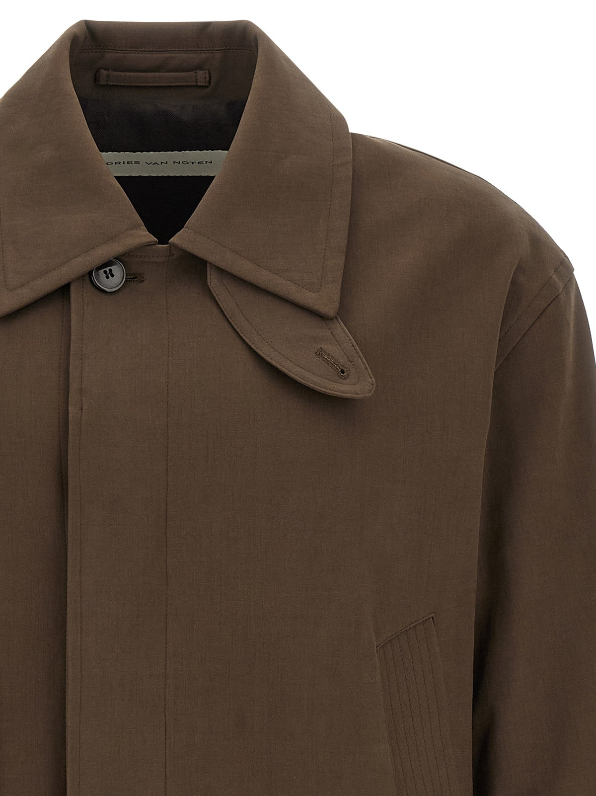 Dries Van Noten Varrick Jacket Brown, view 3