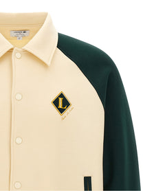 Lacoste Varsity Badge Jacket Gold, view 3