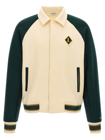 Lacoste Varsity Badge Jacket Gold