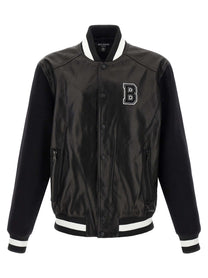 Balmain Varsity Bomber Jacket White