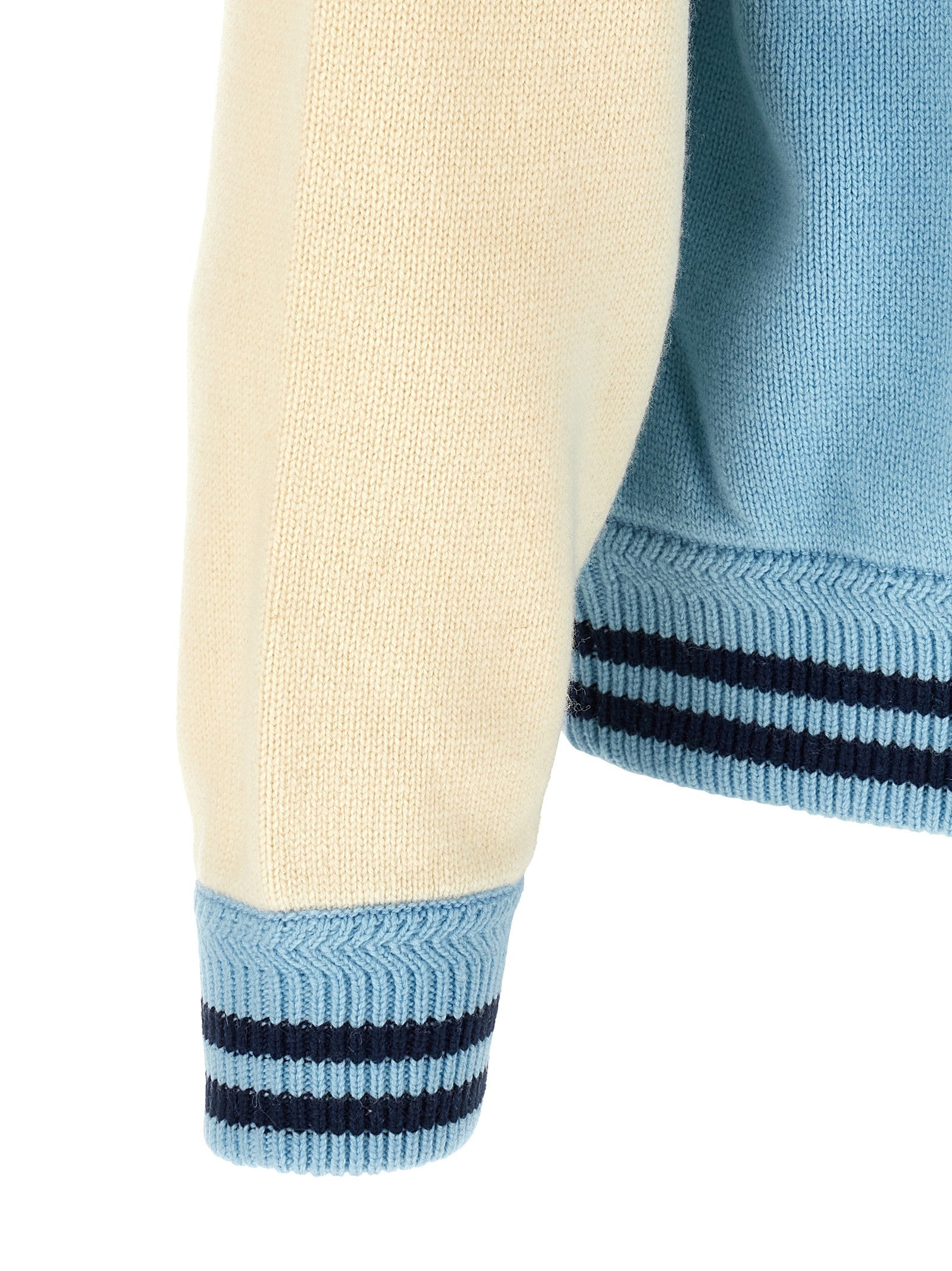 Kenzo Varsity Cardigan Blue