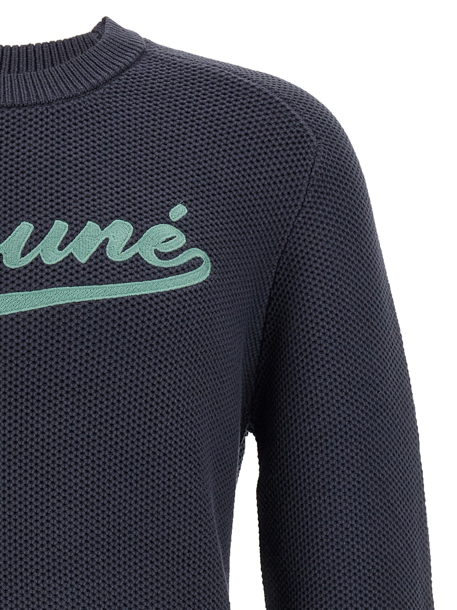 Maison Kitsuné Varsity Sweater Grey