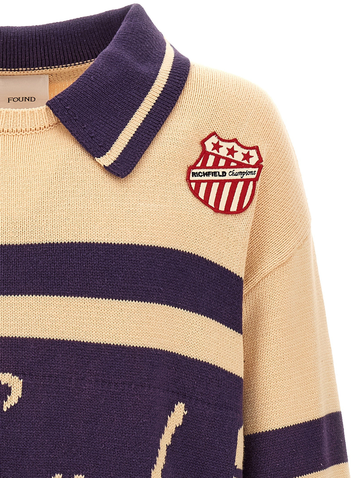 FOUND Varsity Sweater Gold, view 3
