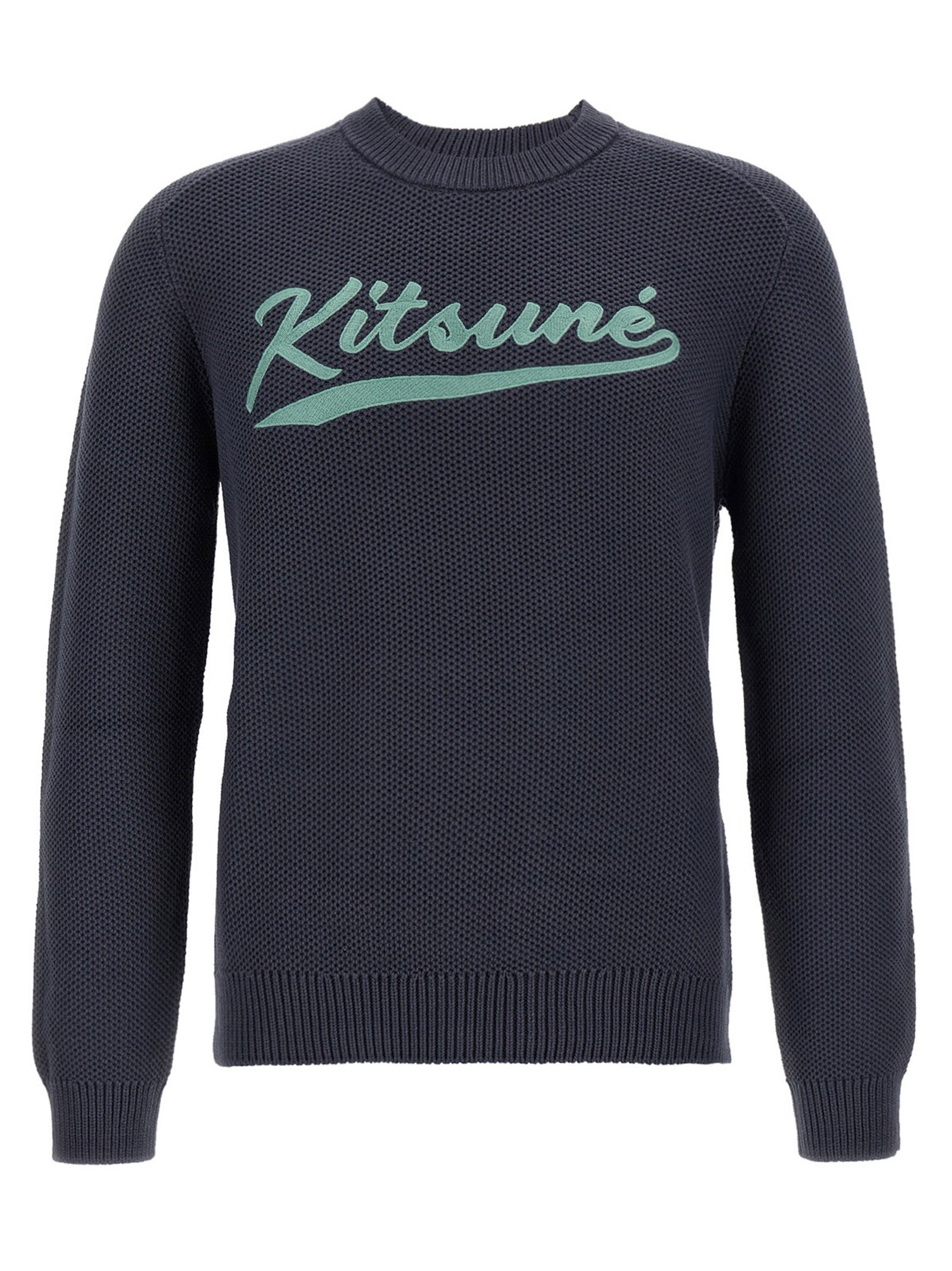 Maison Kitsuné Varsity Sweater Grey