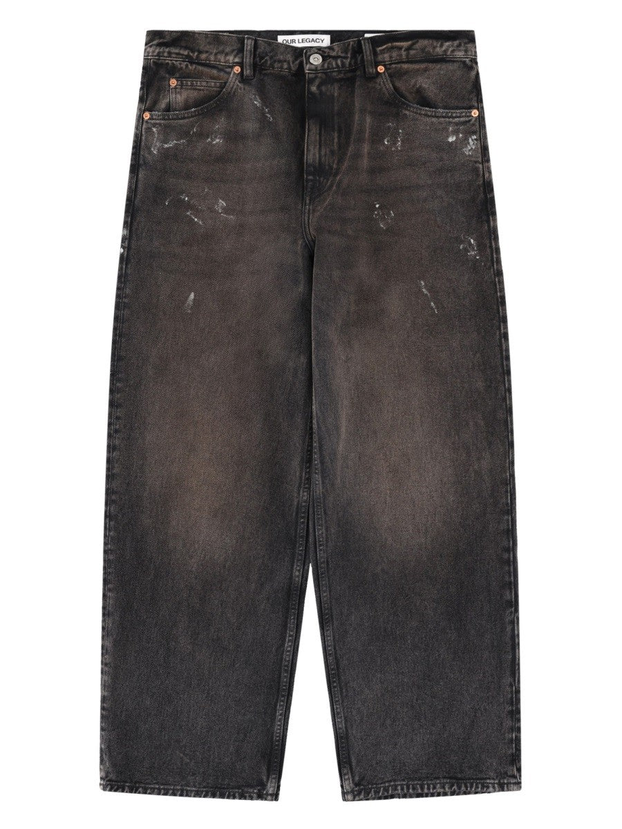 Our Legacy Men's Vast Cut Jeans Black