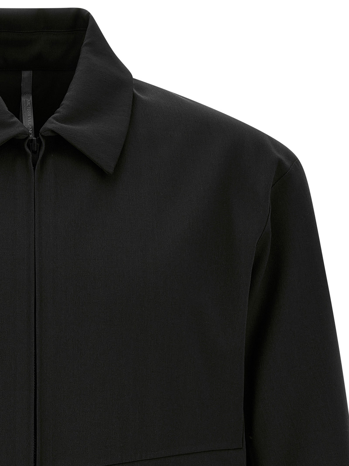 Veilance Black Gabardine Sarya Jacket Black, view 3